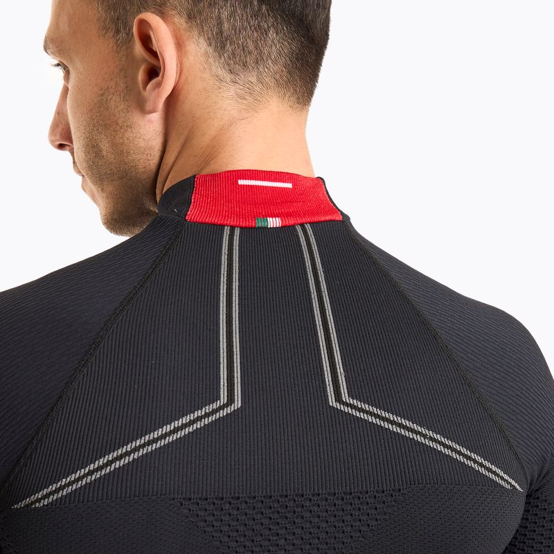 Чоловіча термоактивна кофта Mico M1 Mock Neck nero 4