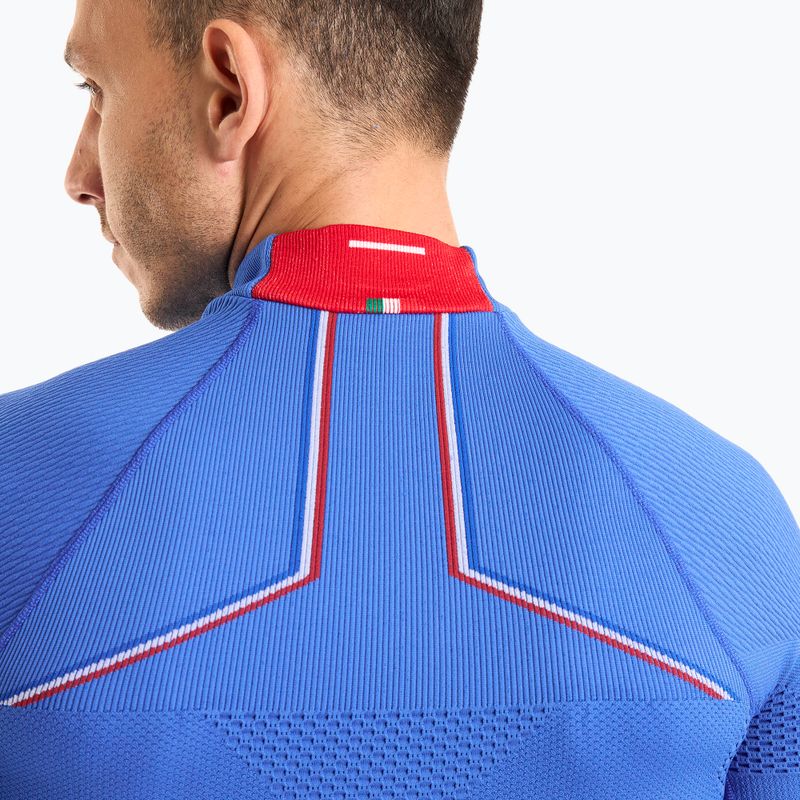 Чоловіча термоактивна кофта Mico M1 Mock Neck cobalto 4