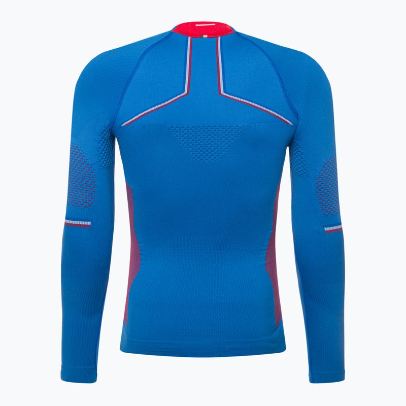 Чоловіча термоактивна кофта Mico M1 Mock Neck cobalto 8