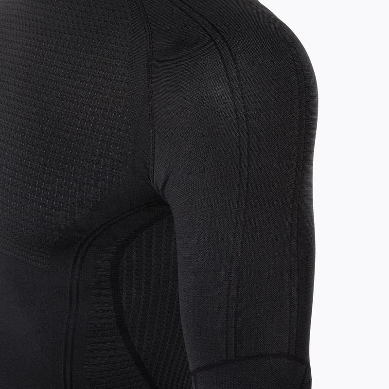 Чоловіча термоактивна кофта Mico Odor Zero Round Neck nero 8