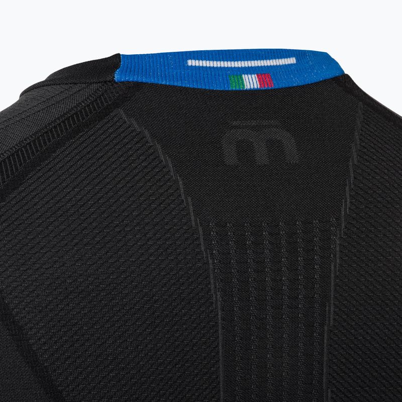Чоловіча термоактивна кофта Mico Odor Zero Round Neck nero 9