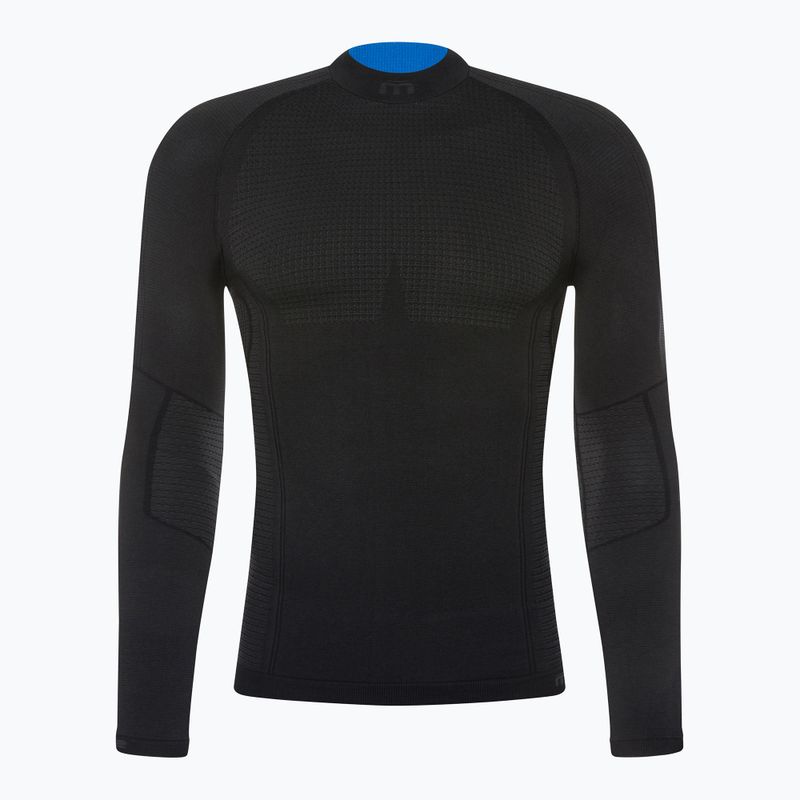 Чоловіча термоактивна кофта Mico Odor Zero Mock Neck nero 6