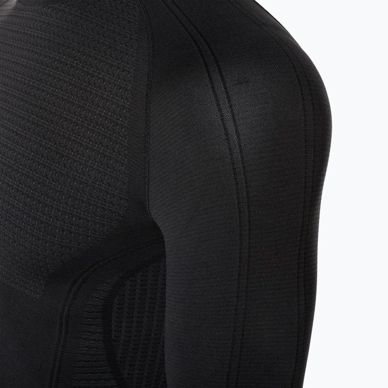 Чоловіча термоактивна кофта Mico Odor Zero Mock Neck nero 8