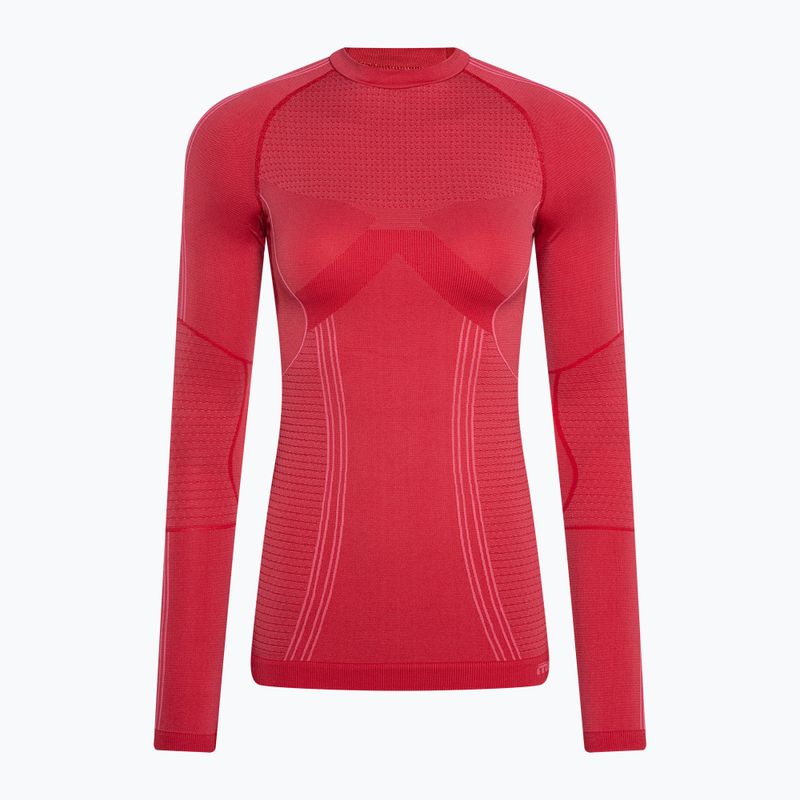 Жіноча термоактивна кофта Mico Odor Zero Round Neck fresia 5