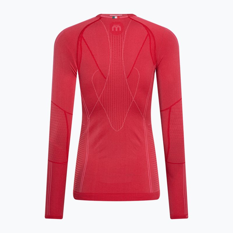 Жіноча термоактивна кофта Mico Odor Zero Round Neck fresia 6