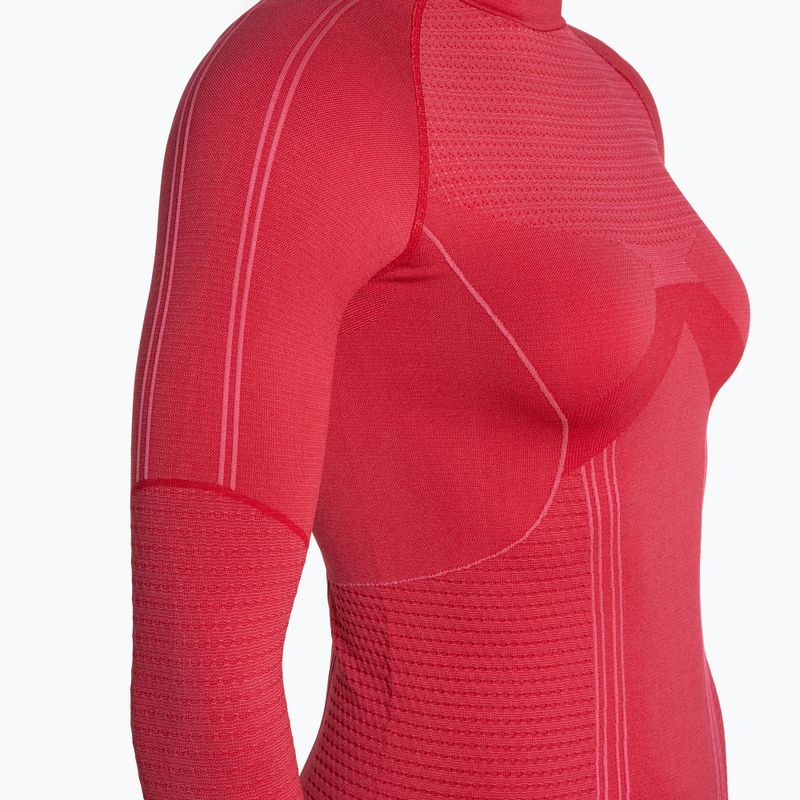 Жіноча термоактивна кофта Mico Odor Zero Round Neck fresia 7