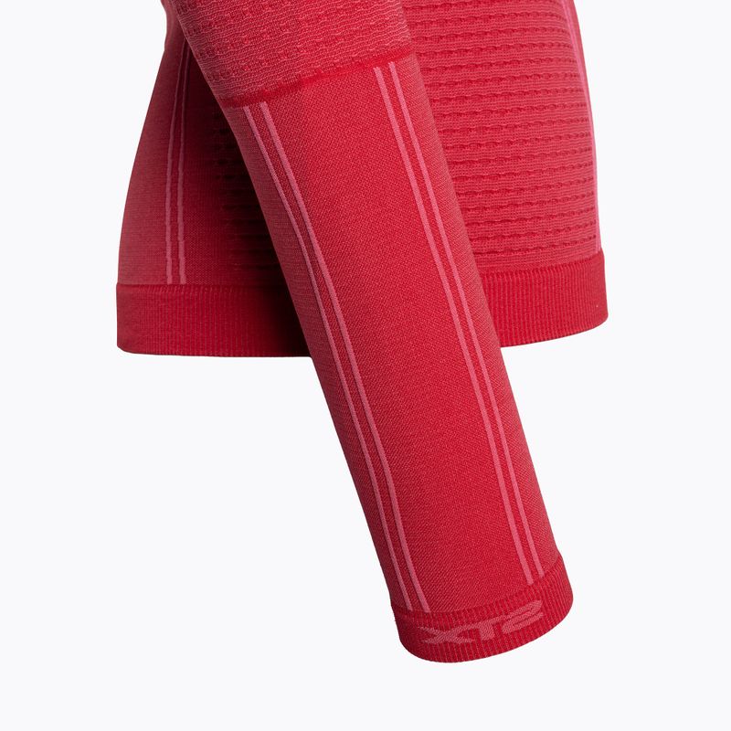 Жіноча термоактивна кофта Mico Odor Zero Round Neck fresia 8