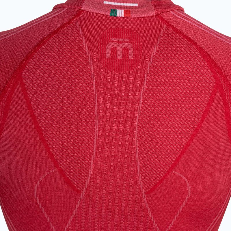 Жіноча термоактивна кофта Mico Odor Zero Round Neck fresia 9