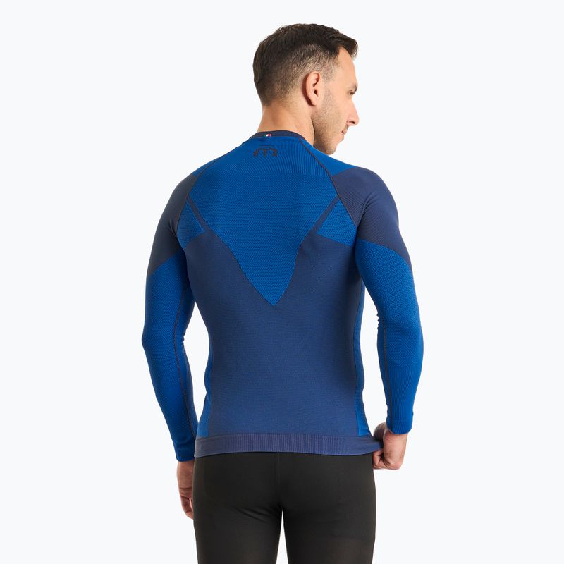 Чоловіча термоактивна кофта Mico Warm Control Round Neck piombo 2