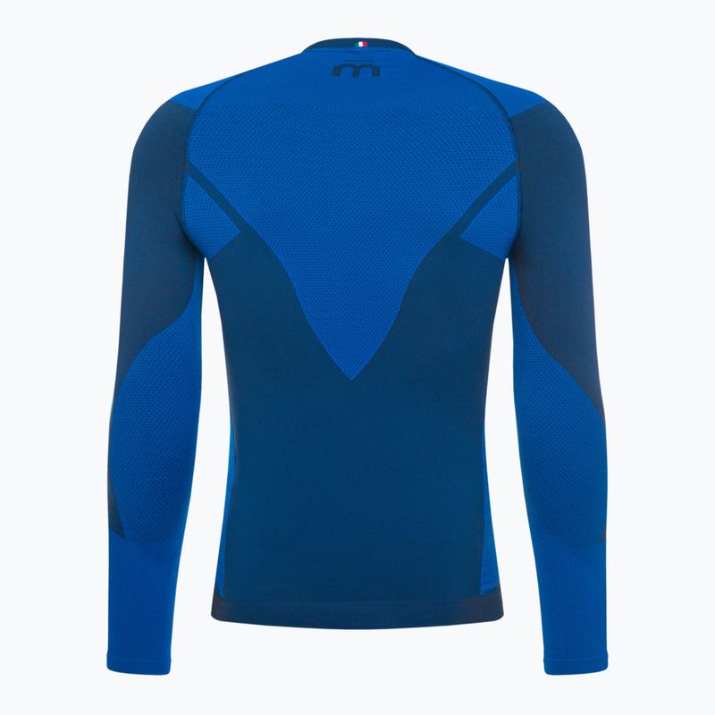 Чоловіча термоактивна кофта Mico Warm Control Round Neck piombo 6