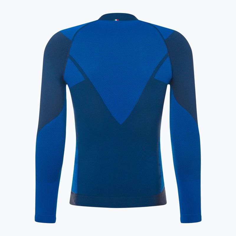 Чоловіча термоактивна кофта Mico Warm Control Mock Neck piombo 7