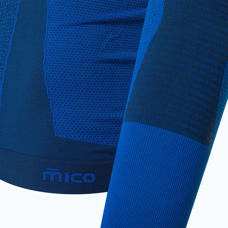 Чоловіча термоактивна кофта Mico Warm Control Mock Neck piombo 8