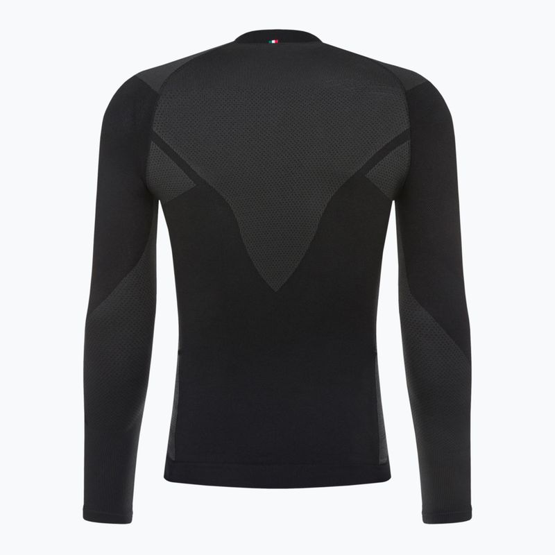 Чоловіча термоактивна кофта Mico Warm Control Mock Neck nero 7