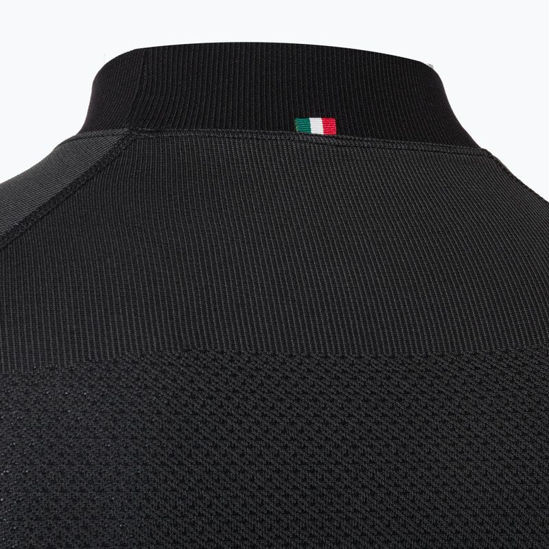 Чоловіча термоактивна кофта Mico Warm Control Mock Neck nero 9