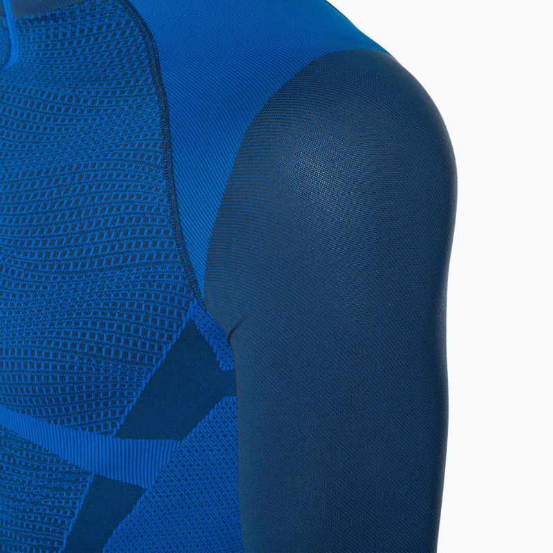 Чоловіча термоактивна кофта Mico Warm Control Zip Neck piombo 3