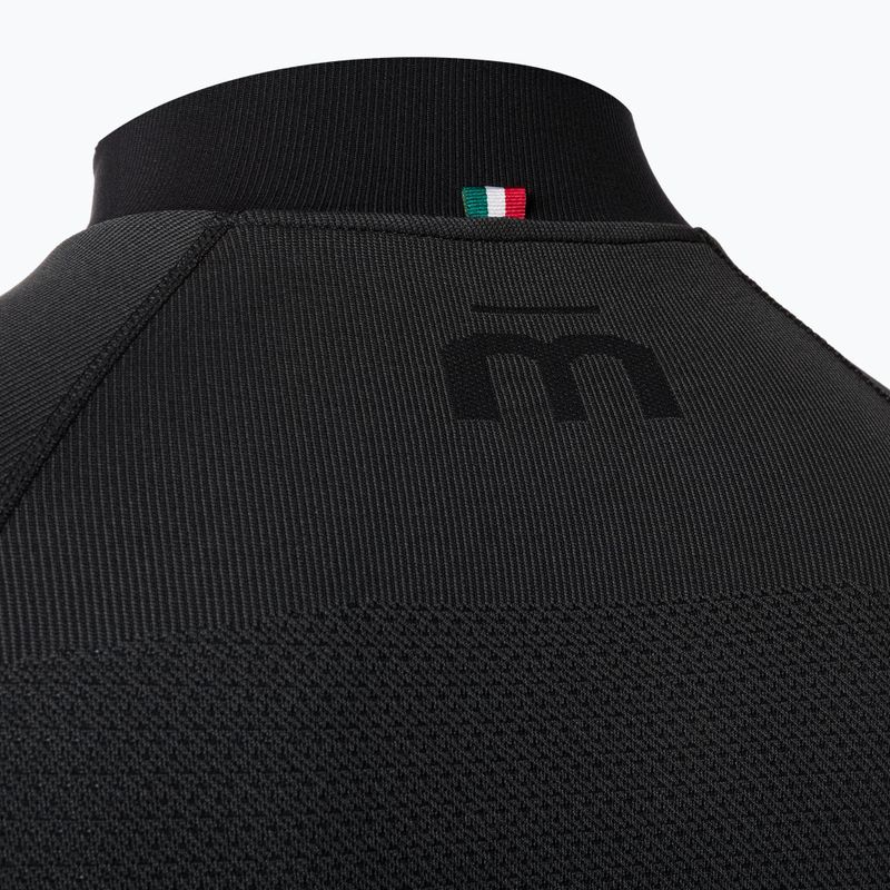 Чоловіча термоактивна кофта Mico Warm Control Zip Neck nero 9