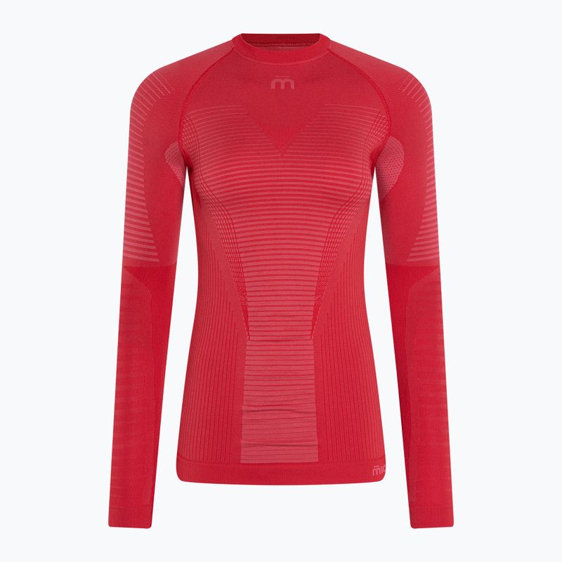 Жіноча термоактивна кофта Mico Warm Control Round Neck fragola 6