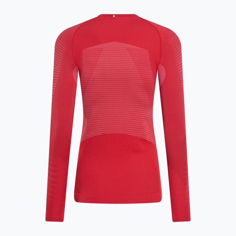 Жіноча термоактивна кофта Mico Warm Control Round Neck fragola 7