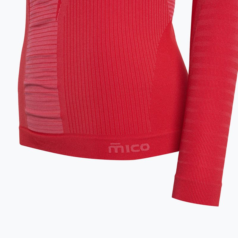 Жіноча термоактивна кофта Mico Warm Control Round Neck fragola 9