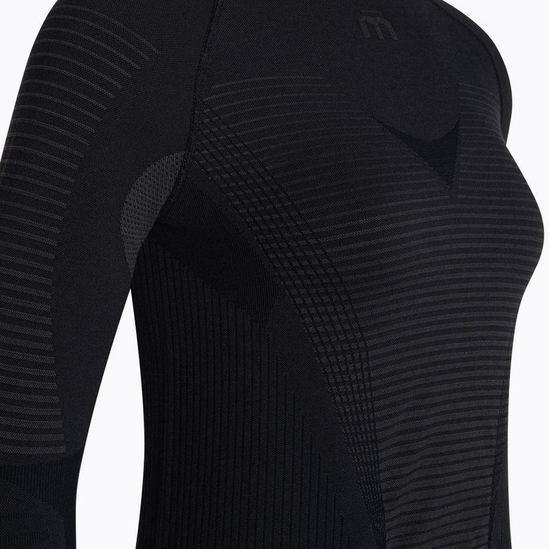 Жіноча термоактивна кофта Mico Warm Control Round Neck nero 7