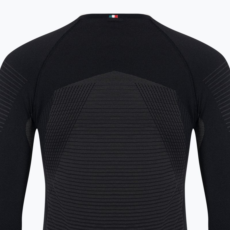 Жіноча термоактивна кофта Mico Warm Control Round Neck nero 9