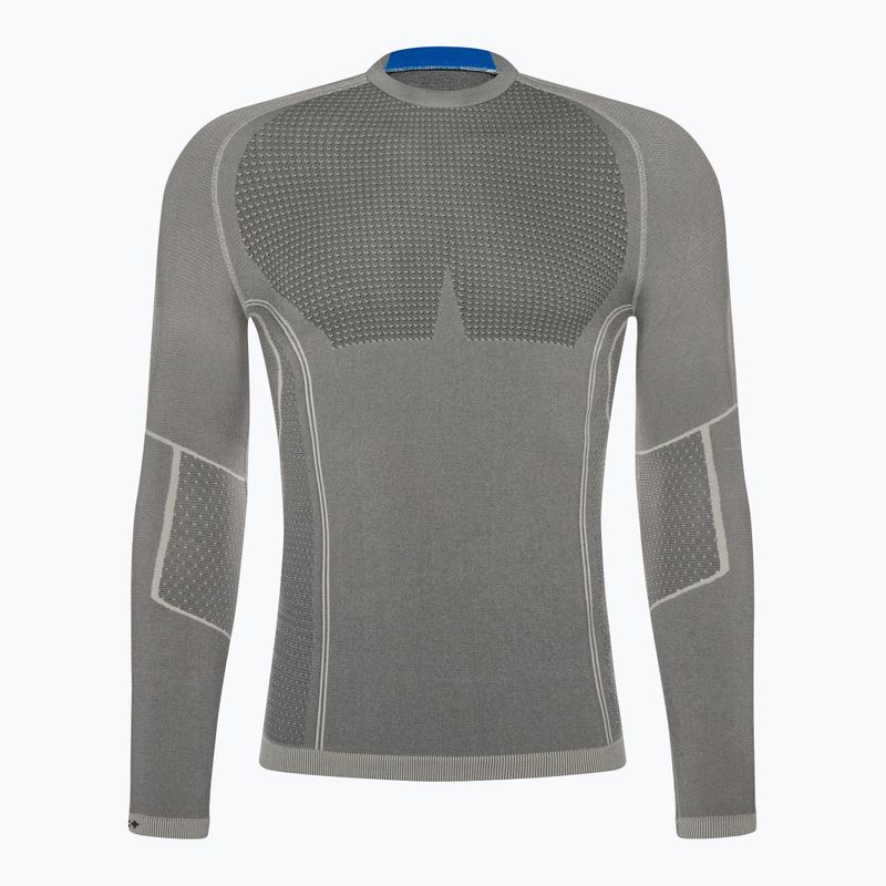 Чоловіча термоактивна кофта Mico Odor Zero Round Neck grigio 6