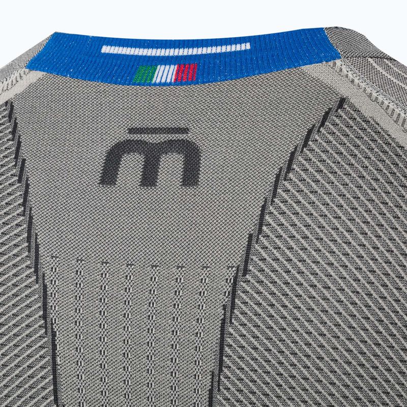 Чоловіча термоактивна кофта Mico Odor Zero Round Neck grigio 9