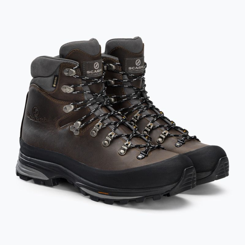 Черевики для трекінгу SCARPA Kinesis Pro GTX сірікоричневі 61000 4