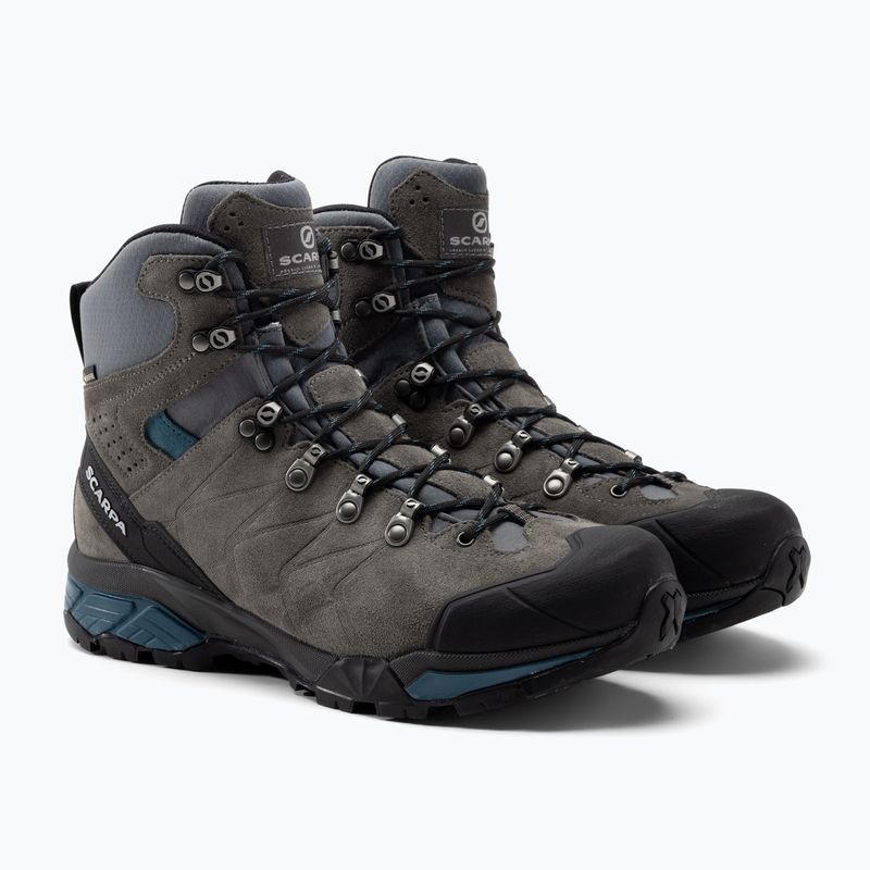 Черевики для трекінгу чоловіче SCARPA ZG TREK GTX сірі 67075-200 5