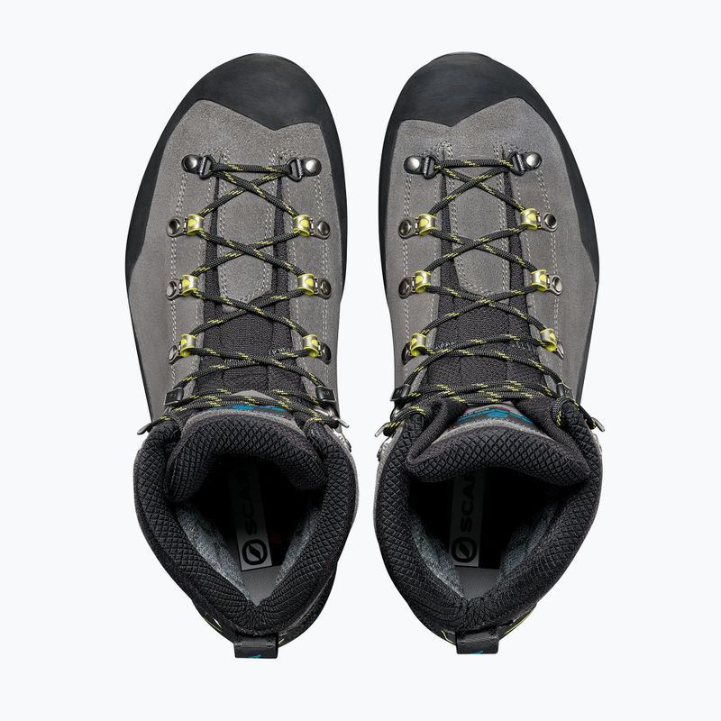 Черевики трекінгові чоловічі SCARPA Manta Tech Gtx shark/lime 6