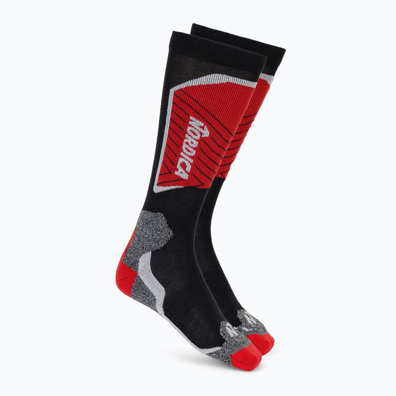 Шкарпетки гірськолижні дитячі Nordica Tech Junior black/ red/ white