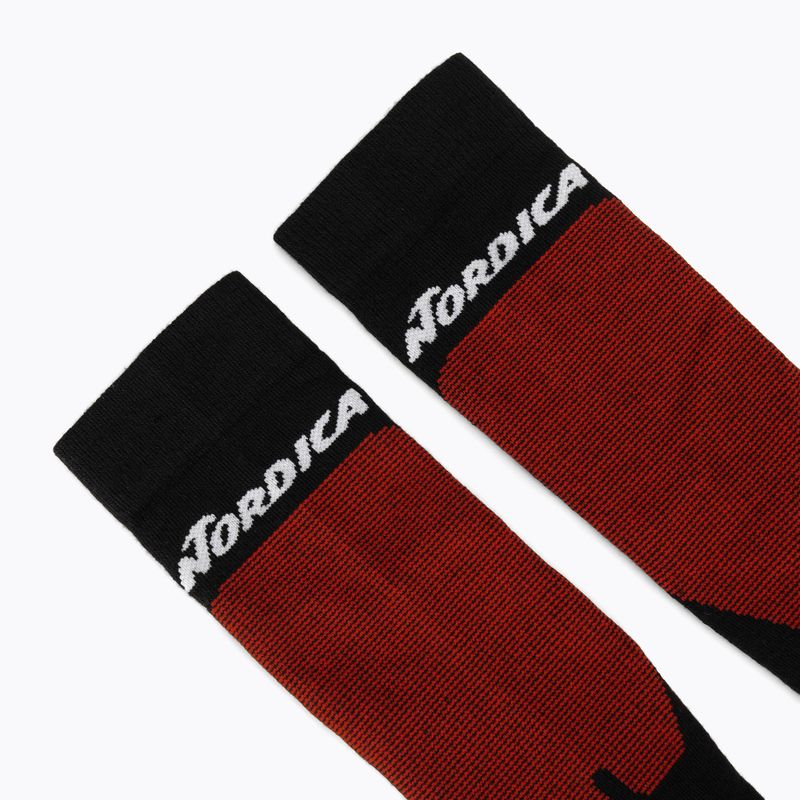 Шкарпетки гірськолижні Nordica Uni 2.0 2 пари grey/ red+black/ red 7