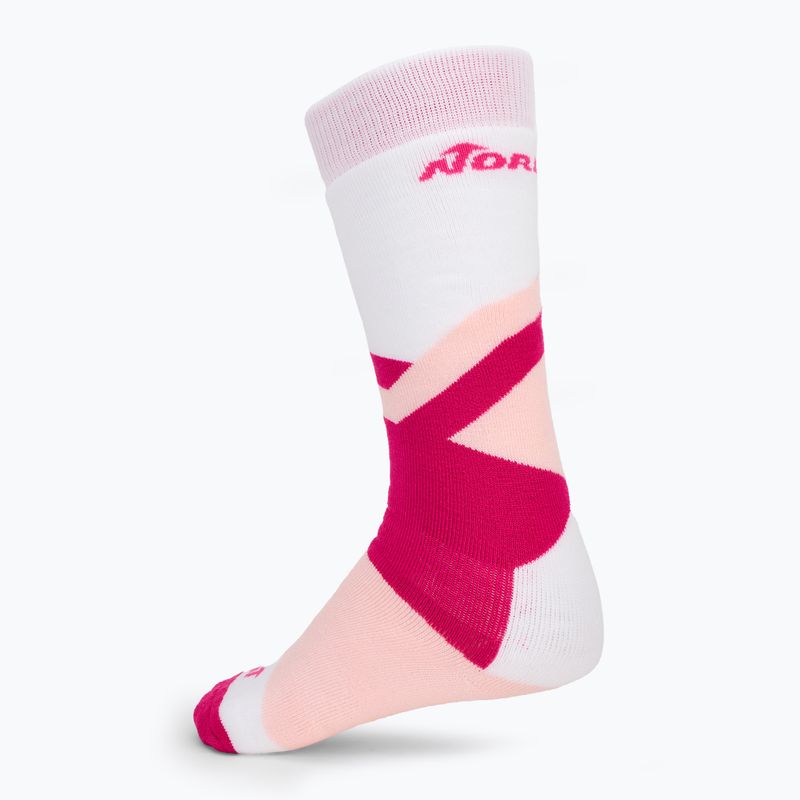 Шкарпетки гірськолижні дитячі Nordica Multisports Winter 2 пари fuxia/ rose/ white 6