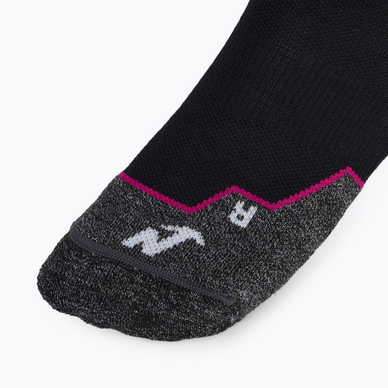 Шкарпетки гірськолижні жіночі Nordica High Performance 3.0 black/fuxia/white 3