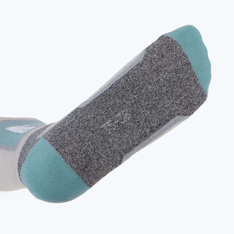 Шкарпетки гірськолижні дитячі Nordica Tech Junior grey/lichen blue/cool grey 4