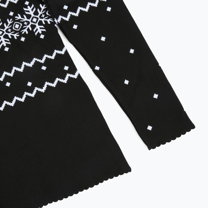 Кофта термічна жіноча Newland Groenlandia Half Zip black/white 4