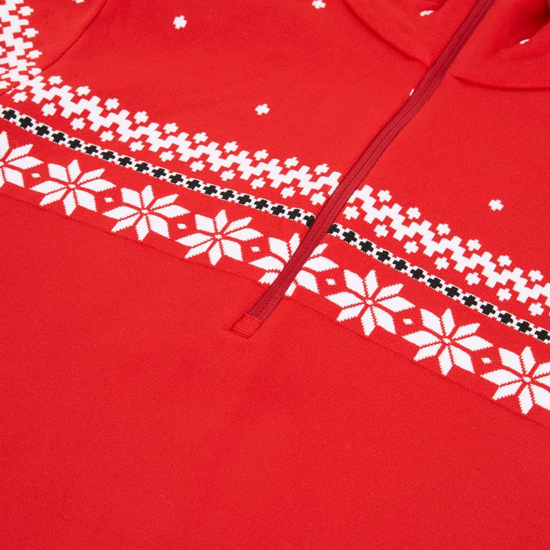 Кофта термічна жіноча Newland Hilde Half Zip red/white 3