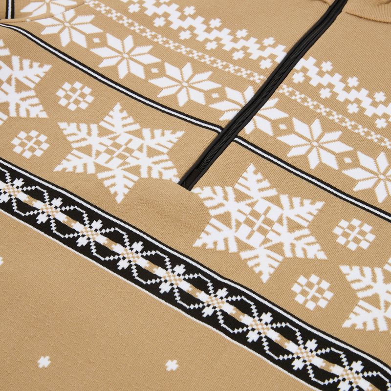 Кофта термічна жіноча Newland Isalind Half Zip biscuit/white 3