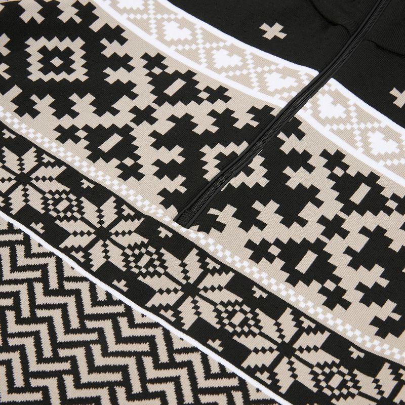 Кофта термічна жіноча Newland Kristel Half Zip black/stone 3