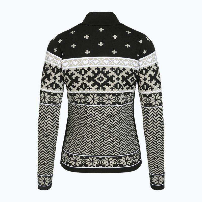 Кофта термічна жіноча Newland Kylie Full Zip black/stone 2