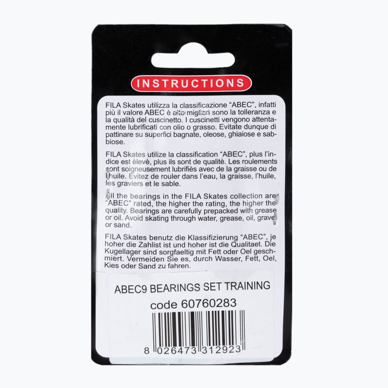 Підшипники FILA ABEC 9 Bearings Set Training 16 шт. 2