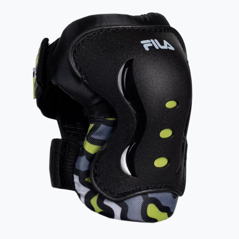 Набір протекторів для дітей FILA FP Gears black/yellow 2