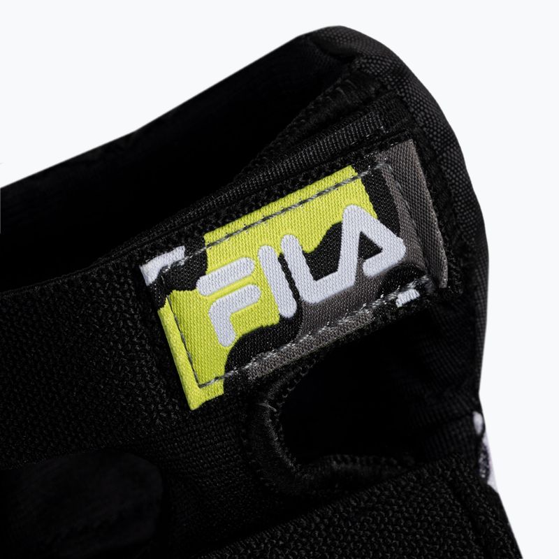 Набір протекторів для дітей FILA FP Gears black/yellow 7