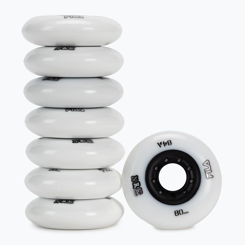 Колеса для роликових ковзанів FILA Urban Wheels 80mm/84A 8 шт. white 2