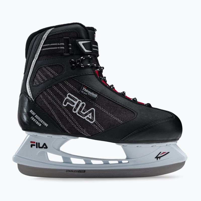 Ковзани хокейні чоловічі FILA Breeze black 2