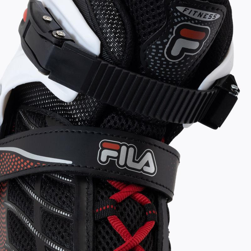 Роликові ковзани дитячі FILA Wizy black/salmon 5