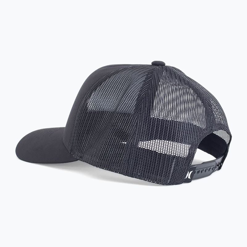 Кепка чоловіча Hurley Del Mar Trucker pure platinium/black 2