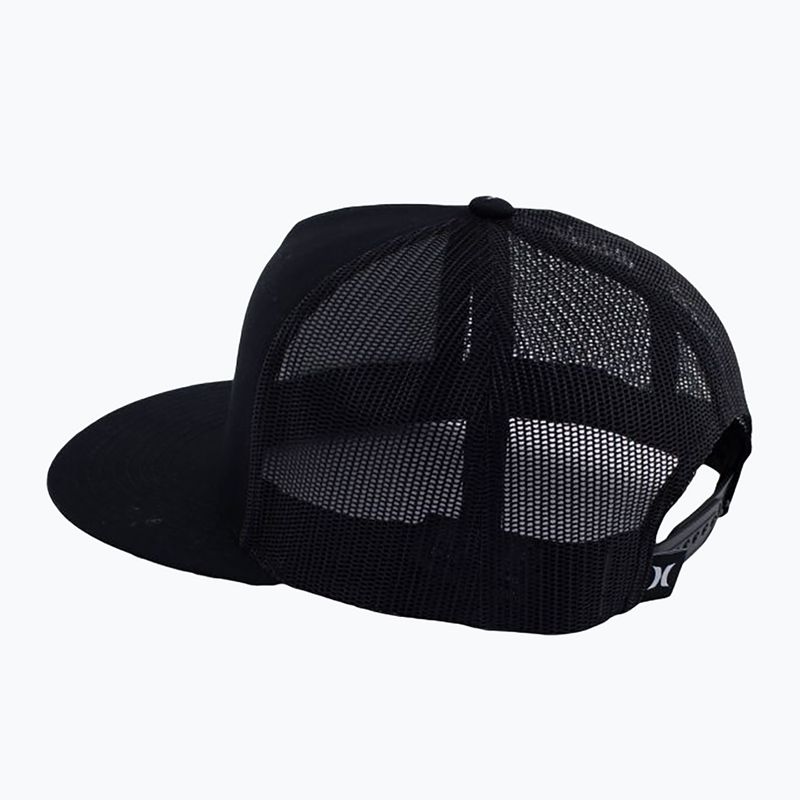 Кепка чоловіча Hurley Icon Solid Flat Trucker black 2