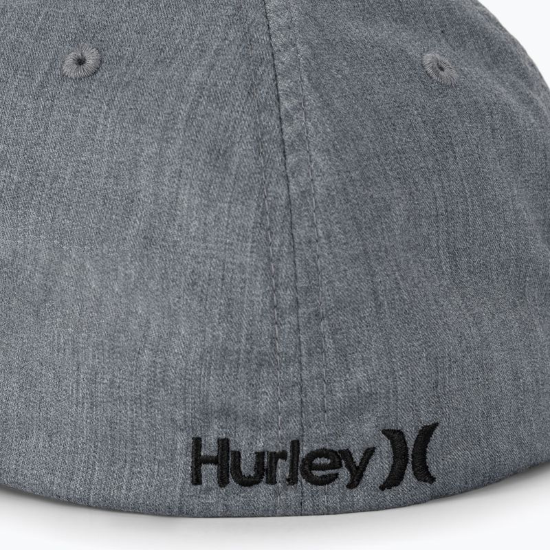 Чоловіча бейсболка Hurley Icon Weld чорна 4