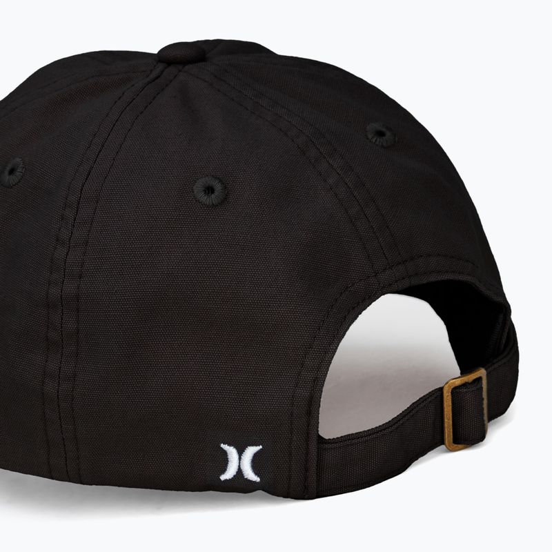 Кепка чоловіча Hurley Blank Canvas black 4